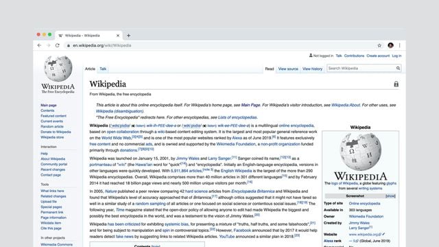 Minha ficha, Wiki