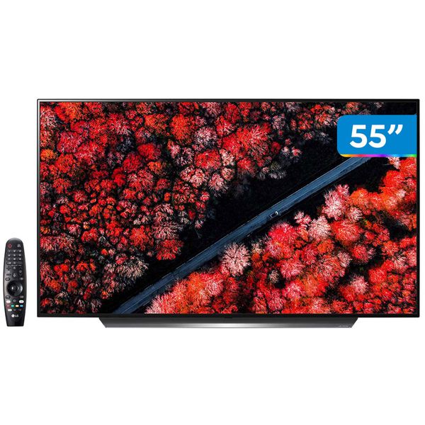 Smart TV 4K OLED 55” LG OLED55C9PSA Wi-Fi HDR - Inteligência Artificial 4 HDMI 3 USB