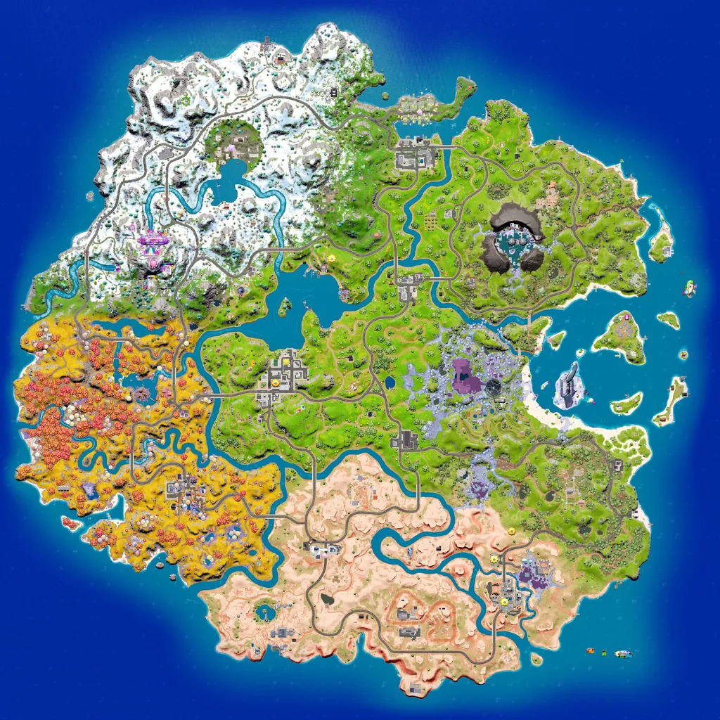Mapa sofreu algumas pequenas alterações (Foto: Reprodução/Epic Games)