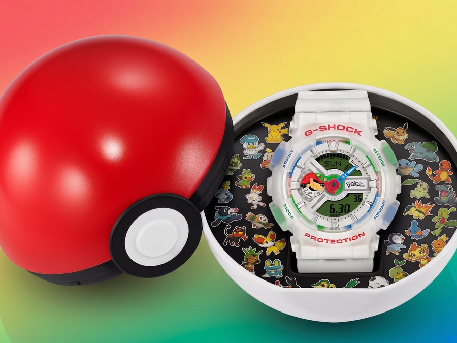 Casio lança G-Shock de Pokémon que vem dentro de pokébola; veja