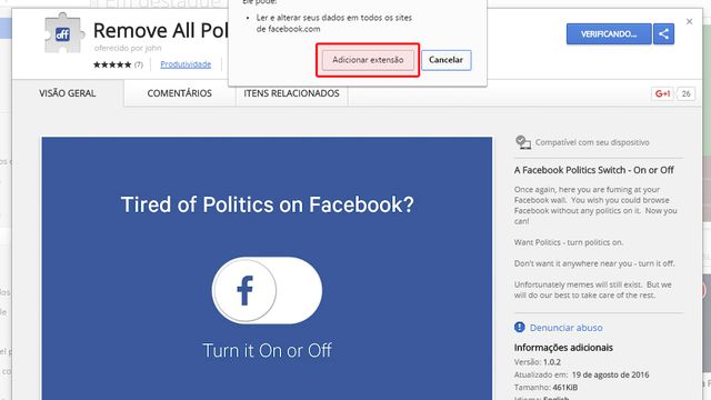 Cansado de política no Facebook? Veja como acabar com isso