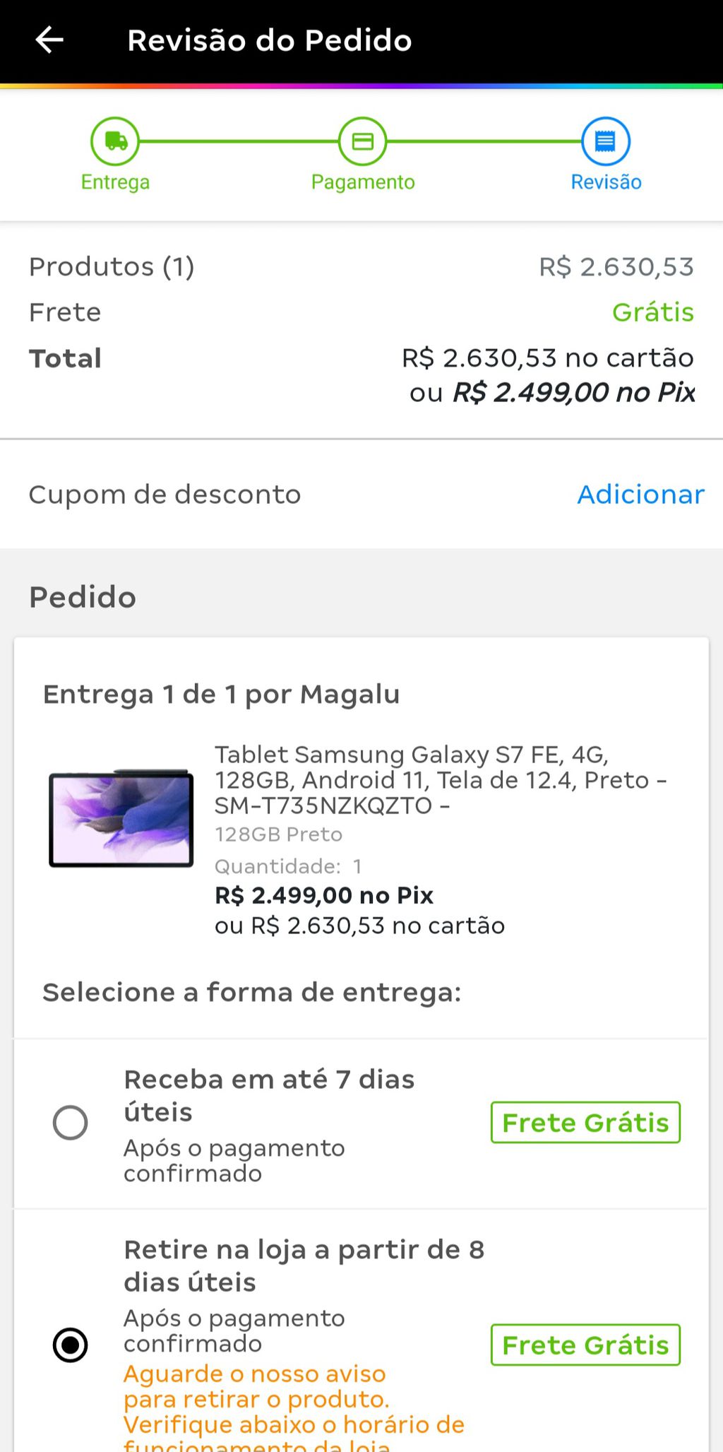 SAMSUNG ESTUDANTES] Galaxy Tab S7 FE LTE [CUPOM + LEIA A DESCRIÇÃO] 146202  - Canaltech Ofertas