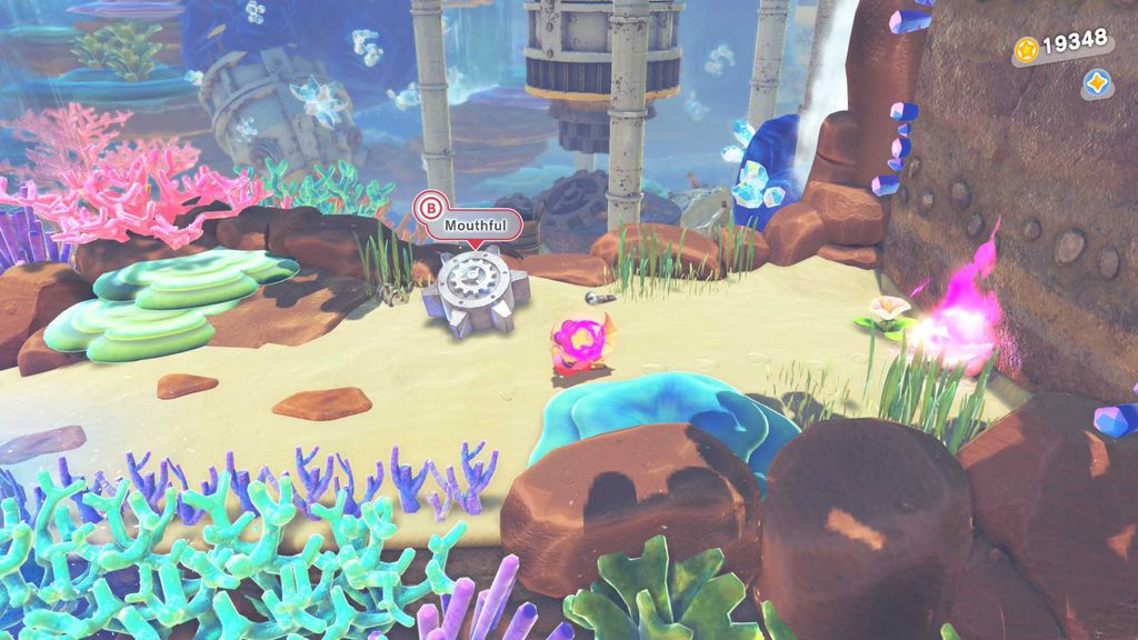 Imagem de Kirby no Switch 2