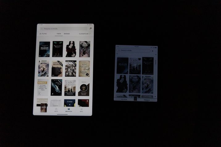 ESP - Kindle x "tablet com tela de Kindle": Qual é melhor para ler?