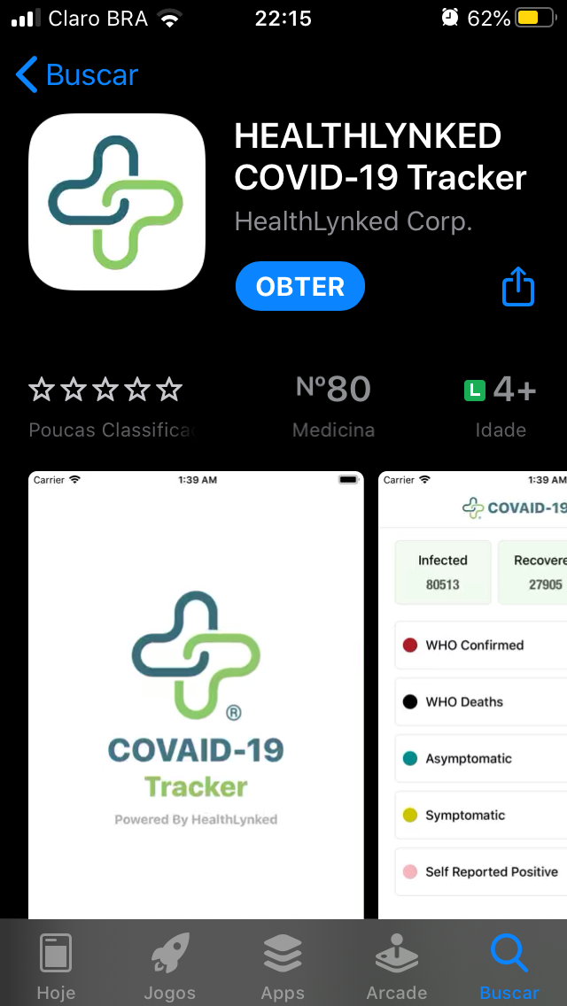 Coronavírus: Apple estaria recusando apps que não sejam de instituições de saúde