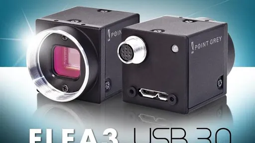 Point Grey lança a menor câmera com USB 3.0 do mundo