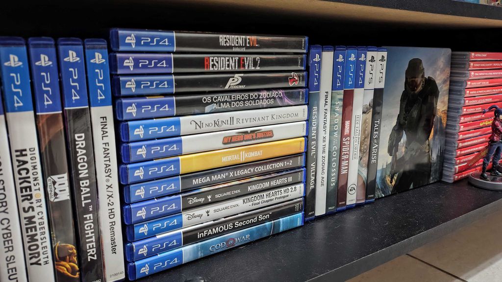 Imagem do backlog de jogos