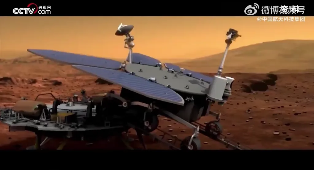 O rover robótico andará pela superfície coletando dados (Imagem: Reprodução/CASC)