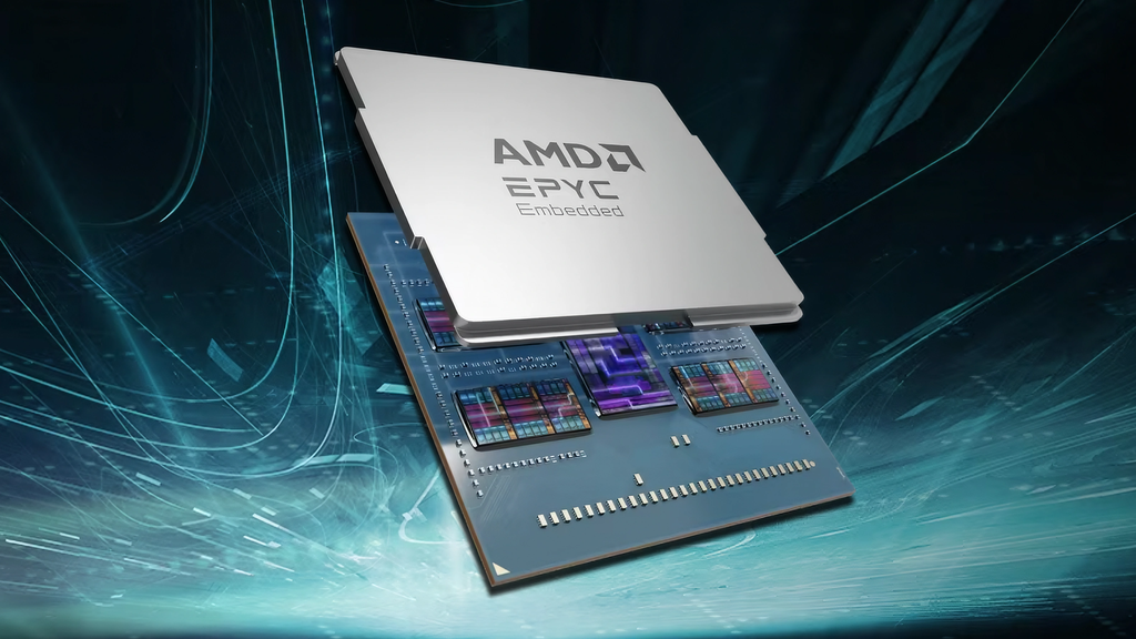 Mesmo ficando atrás da NVIDIA, a AMD chega forte com os processadores de servidores da linha EPYC (Imagem: Divulgação/AMD)