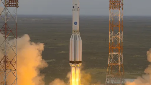 Projeto ExoMars lança primeiro foguete rumo a Marte