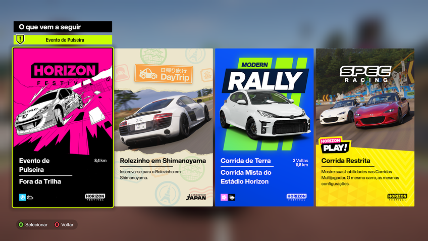 Forza Horizon 6 conteúdo Forza Horizon 6 conteúdo