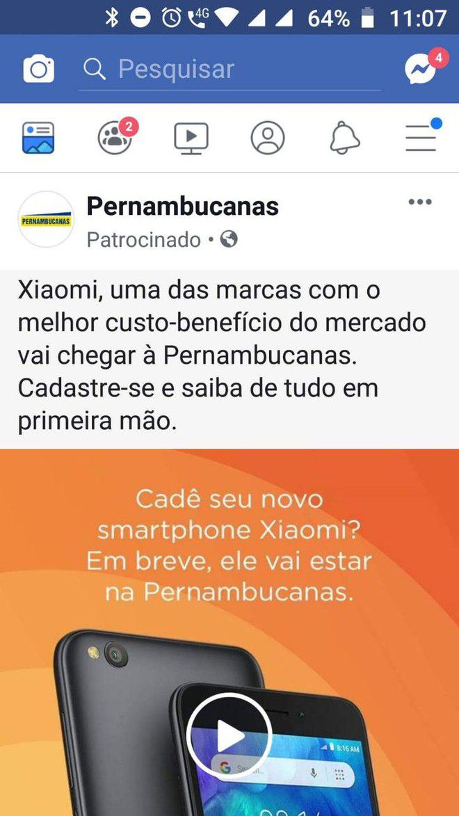 Xiaomi volta ao Brasil em parceria com a Pernambucanas