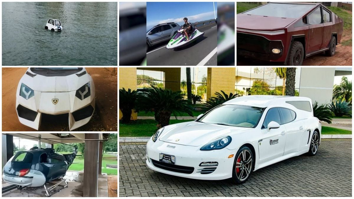 Carro anfíbio, LamborghUNO, Cyberfusca: 7 maiores gambiarras do mundo automotivo