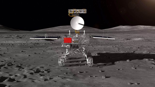 China encontra rochas intrigantes no lado afastado da Lua