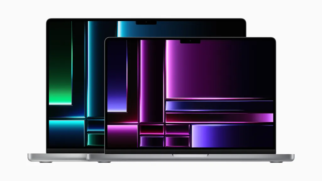 MacBook Pro de 2023 mantém novo design apresentado em 2021 pela Apple (Imagem: Reprodução/Apple)