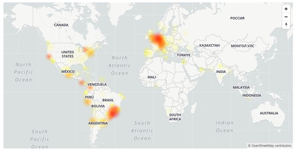 WhatsApp Web sofre instabilidade no Brasil, EUA, e Europa nesta terça-feira (14)