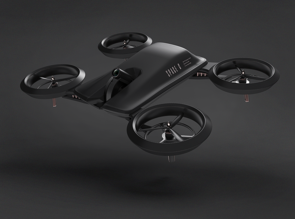 Designer imagina drone capaz de projetar objetos em realidade virtual