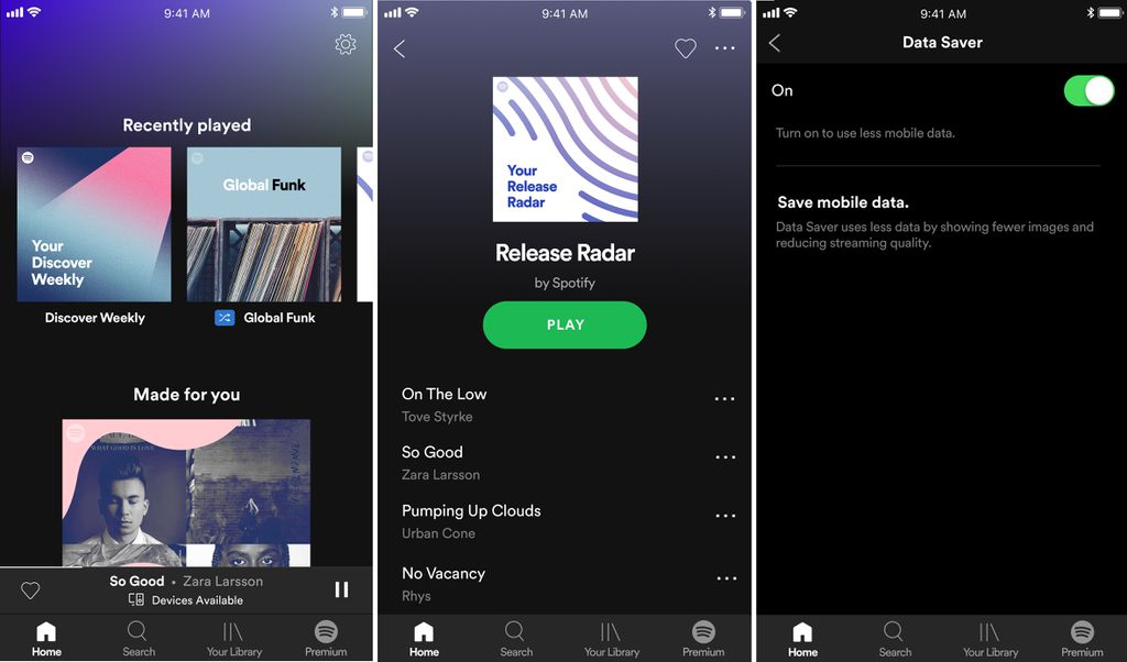 Spotify libera atualização do app com mais recursos para usuários não-pagantes
