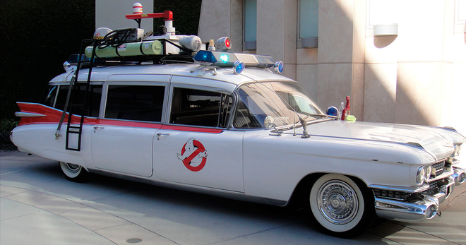 Ecto-1 visto de lado