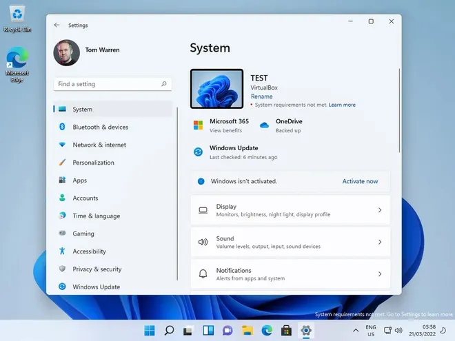 Windows 11 exibe marca d'água em PCs; novidade intriga usuários