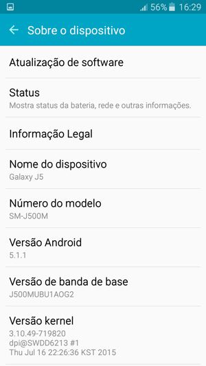 Samsung Galaxy J5 - Screenshots Samsung Galaxy J5 - Screenshots