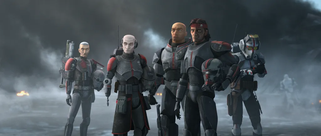 Um esquadrão apenas de clones para mostrar como o Império lida com sua recém-conquistada galáxia (Imagem: Divulgação/Lucasfilm)