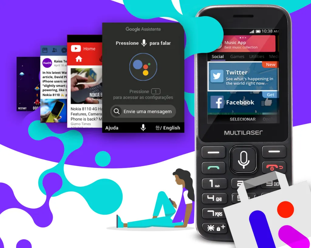 O que é um dumbphone; os chamados 