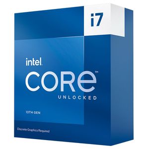 Processador Intel Core i7-13700KF, 13ª Geração, 5.4GHz Max Turbo, Cache 30MB, 16 Núcleos, 24 Threads, LGA 1700 - BX8071513700KF