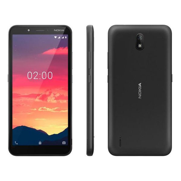 Smartphone Nokia C2 16GB Preto 4G 1GB RAM 5,7” - Câm. 5MP + Selfie 5MP Dual Chip - Magazine Canaltechbr