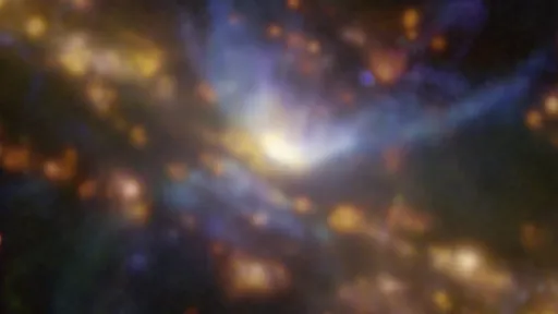 Fotos da atividade de buraco negro supermassivo revelam um fenômeno misterioso