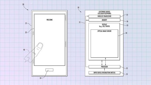 Apple registra patente de Touch ID aprimorado sob a tela