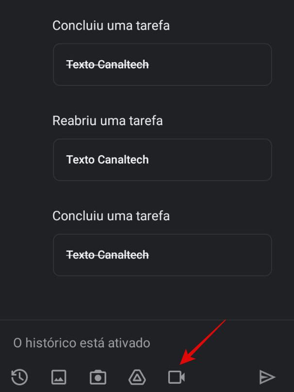 Também não é necessário sair da plataforma para fazer videochamadas (Imagem: Guadalupe Carniel/Captura de tela)