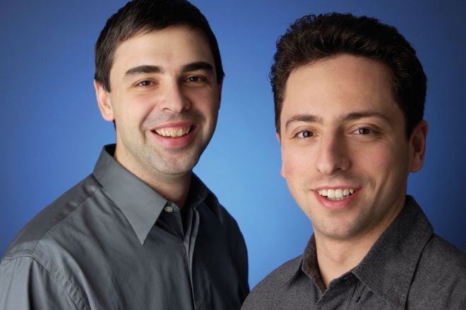 Larry Page e Sergey Brin, os fundadores do Google (Imagem: Divulgação/Google)