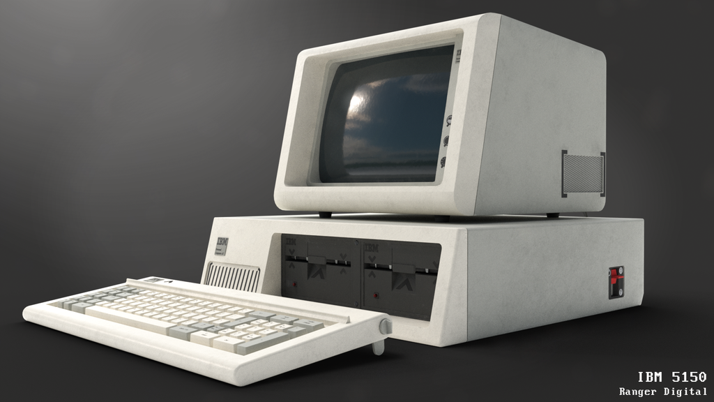 O IBM 5150, ou IBM PC marcou o início da era da informática doméstica na década de 1980 (Imagem: Reprodução / Ranger Digital)
