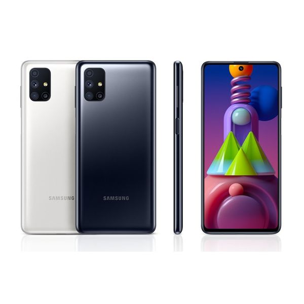 Samsung Galaxy M51 Desbloqueado 128GB Dual Sim Android 10.0 Tela 6.67” Branco Samsung [CUPOM]