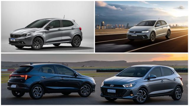 Divulgação/Hyundai, Fiat e Volkswagen