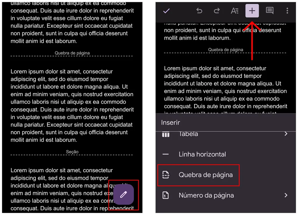 Recurso de quebra também é encontrado no app para celulares (Imagem: Captura de tela/André Magalhães/Canaltech)