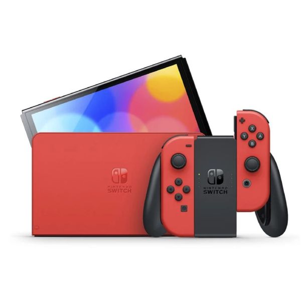 Console Nintendo Switch 7" 64GB OLED Edição Especial Mario Vermelho | LEIA A DESCRIÇÃO - CASHBACK