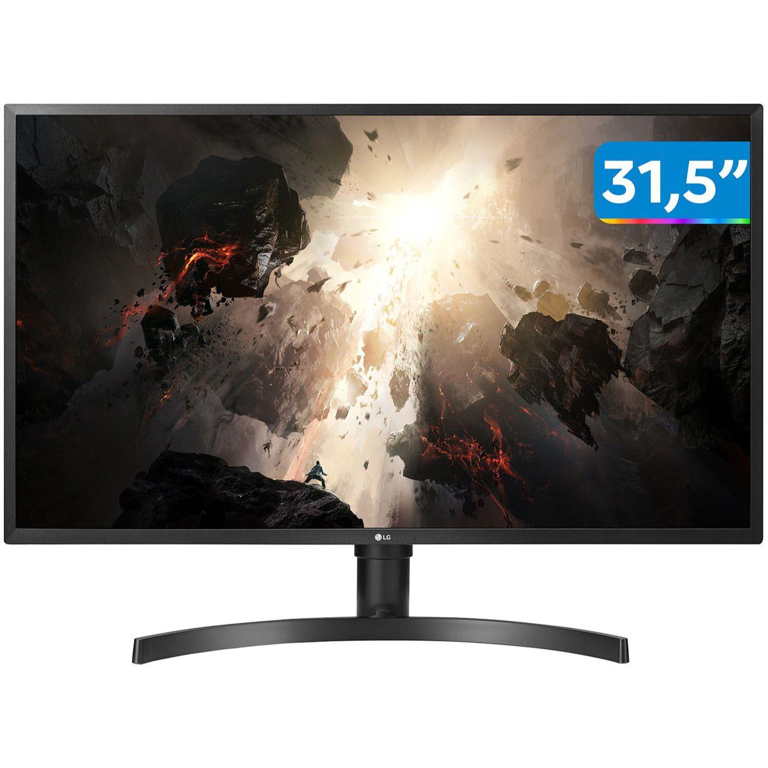 [APP + CLIENTE OURO + CUPOM] Monitor para PC LG 32UK550 31,5” UHD 4K HDR10 - 2 HDMI 31235