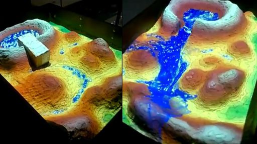 Usando Kinect, professor brasileiro cria sistema que simula quebra de barragens