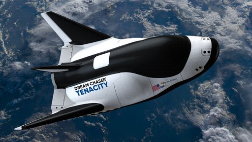 Primeiro avião espacial que levará cargas à ISS ganha nome: Tenacity