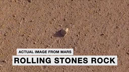 NASA decide nomear rocha em Marte homenageando os Rolling Stones