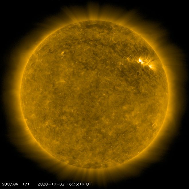 (Imagem: Reprodução/Solar Dynamics Observatory/NASA)