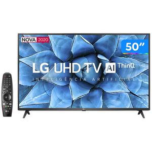 Smart TV UHD 4K LED 50” LG 50UN7310PSC Wi-Fi - Bluetooth Inteligência Artificial 3 HDMI 2 USB [CUPOM]
