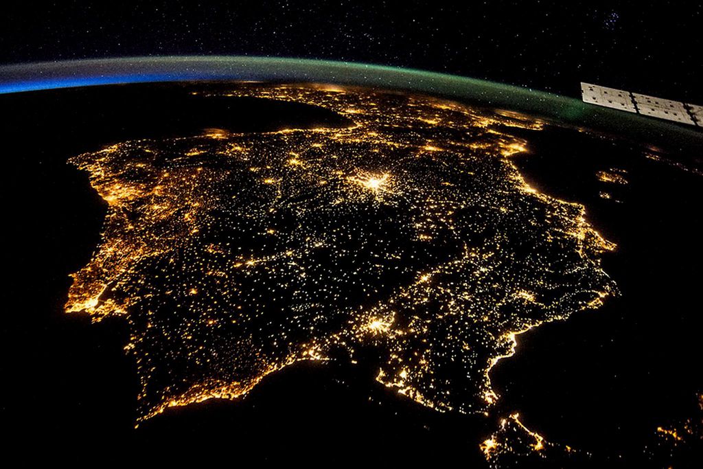 Portugal visto do espaço