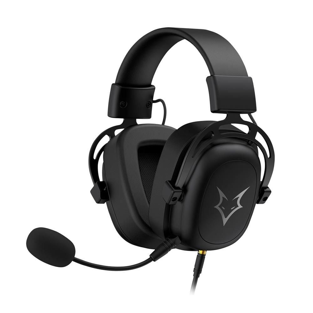 Headset Gamer Husky Gaming Blizzard Preto Microfone removível Surround Stereo Driver