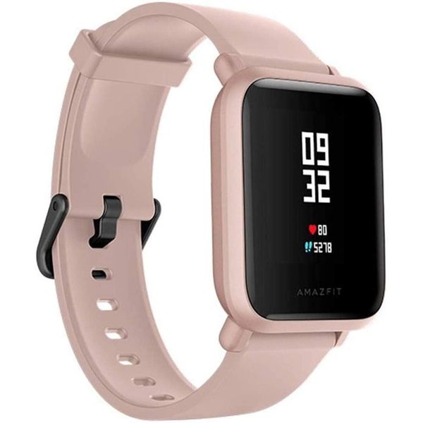 Relogio Xiaomi Amazfit Bip Lite rosa Smartwatch Android iOS