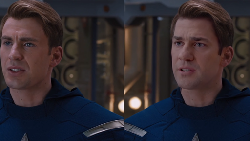 Fã cria deepfake de John Krasinski como Capitão América