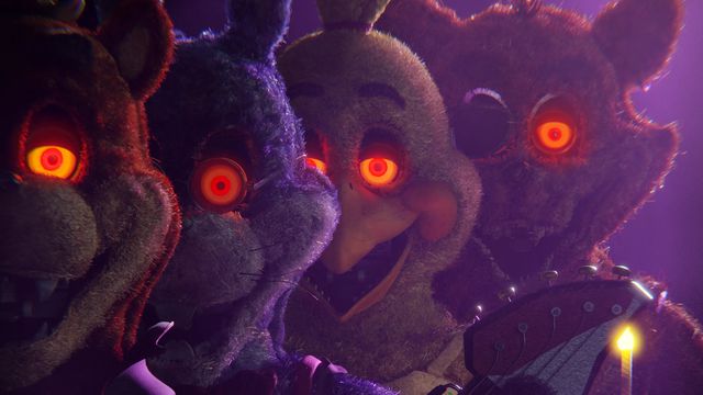 FNAF: FILME 😱 OS UNWITHEREDS PRONTOS?! 🤫 #fivenightsatfreddy #fnaf