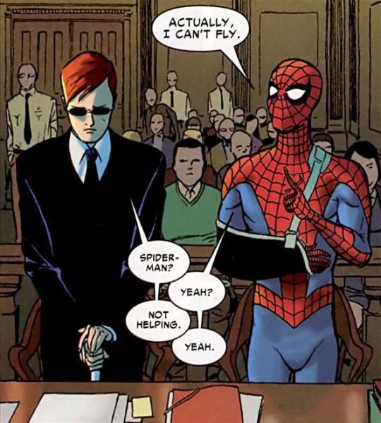 A parceria entre os dois heróis vai muito além de trocar vilões (Imagem: Reprodução/Marvel Comics)